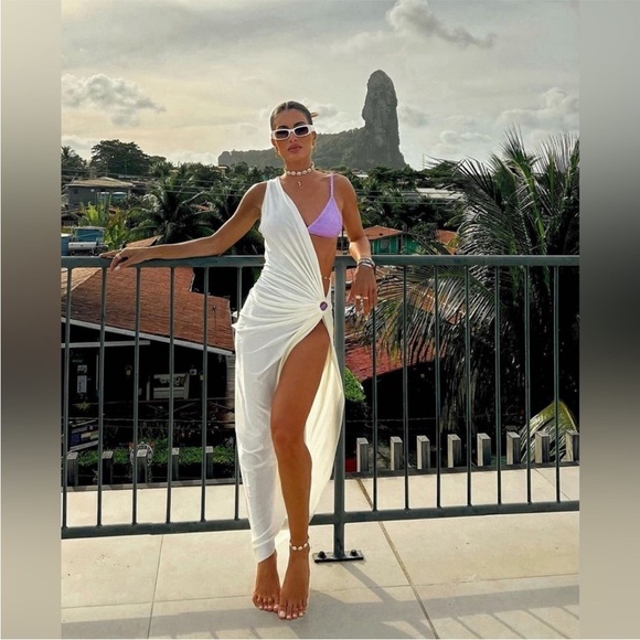 Baobab | Nikka Coverup Swimsuit Dress In Puesta De Sol Size XS NEW - Picture 7 of 8